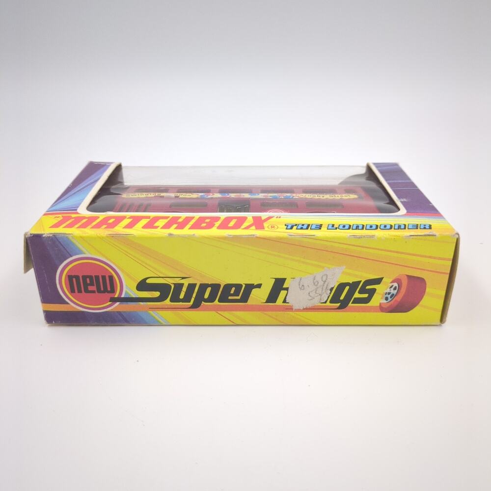 Matchbox Super Kings K-15 The Londoner Double Decker Bus Vintage Diecast w Box - Picture 8 of 9